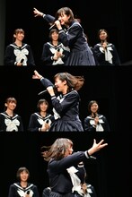 ひさびさの「いやーさかー！」を決める中山莉子。