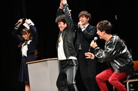 ちゅうえいのギャグを集団芸のように支える面々。