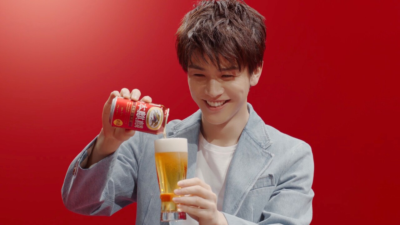 岩田剛典が「くぅーって感じですね！」新しい本麒麟CM放送スタート