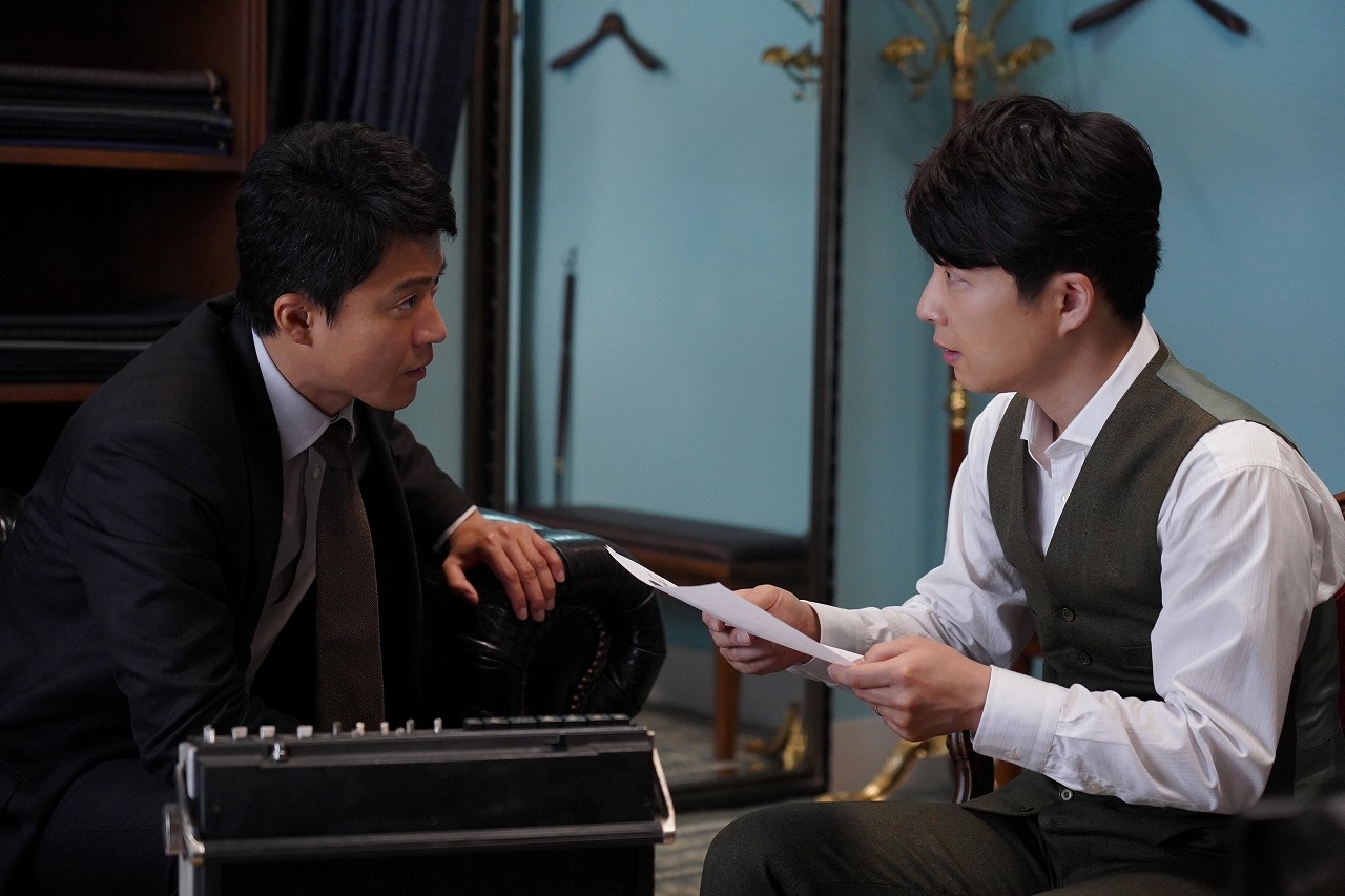 映画「罪の声」より。
