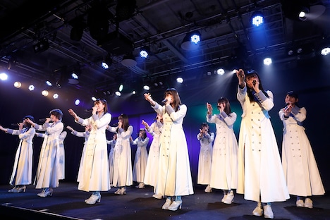 STU48の劇場公演「GO!GO! little SEABIRDS!!」の様子。(c)STU48