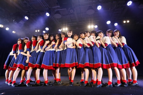 STU48の劇場公演「GO!GO! little SEABIRDS!!」の様子。(c)STU48