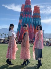 「Coachella Valley Music and Arts Festival」会場でのPerfume。（写真提供：ユニバーサルミュージック）