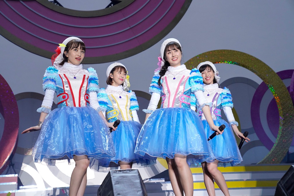 「ももクロ春の一大事2019 in黒部市 ～笑顔のチカラ つなげるオモイ～」の様子。（Photo by HAJIME KAMIIISAKA＋Z）