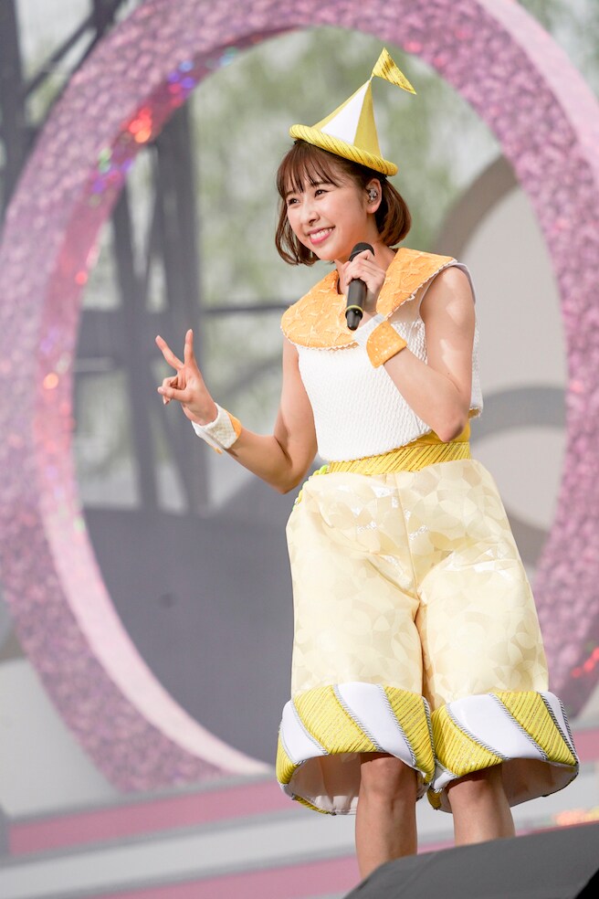 玉井詩織（Photo by HAJIME KAMIIISAKA＋Z） - ももクロ黒部市に