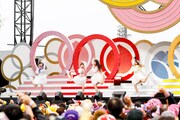 「ももクロ春の一大事2019 in黒部市 ～笑顔のチカラ つなげるオモイ～」の様子。（Photo by HAJIME KAMIIISAKA＋Z）