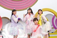 「ももクロ春の一大事2019 in黒部市 ～笑顔のチカラ つなげるオモイ～」の様子。（Photo by HAJIME KAMIIISAKA＋Z）