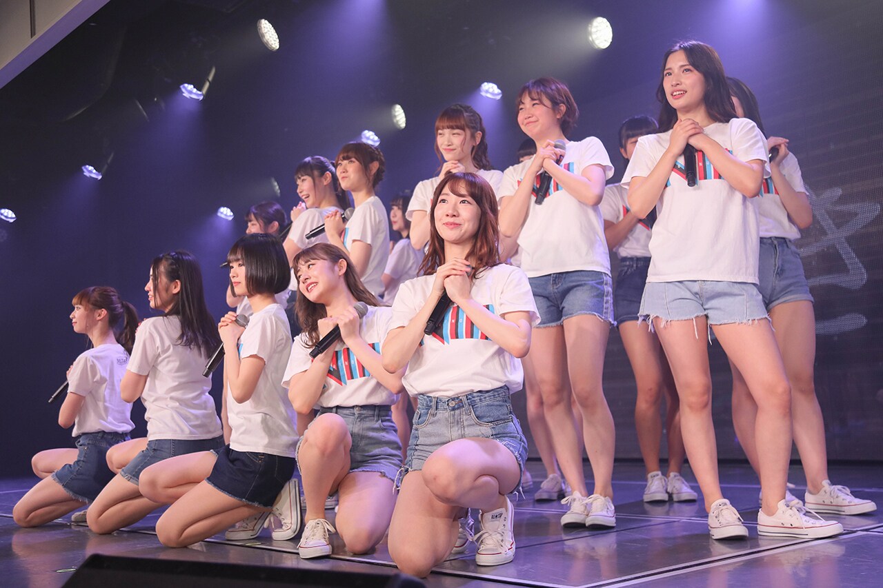 NGT48 劇場公演　写真　誇りの丘千秋楽　柏木由紀 NGT48チームNIII「誇りの丘」公演の千秋楽の様子。(c)AKS [画像