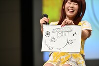 成瀬瑛美が描いた「Jリーグキング」。