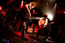 左から原昌和（B / the band apart）、フルカワユタカ。（撮影：中條のぞみ）