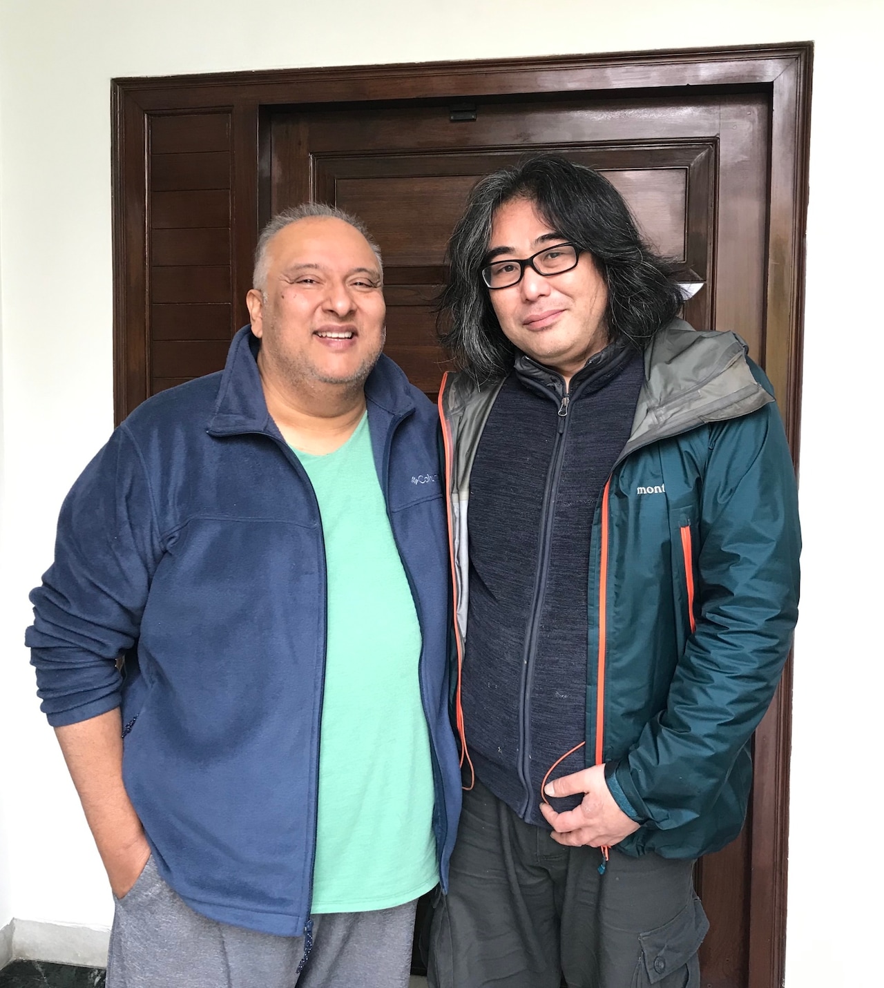 左がヨシダの師匠、シュジャート・カーン。