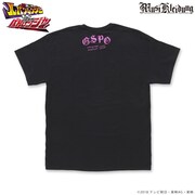 「超歌手 大森靖子」×「警察戦隊パトレンジャー」エンブレムTシャツの背面デザイン。