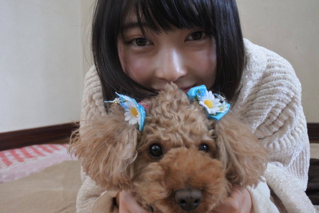 辻野かなみとくま。