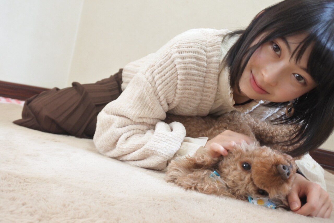 辻野かなみとくま。