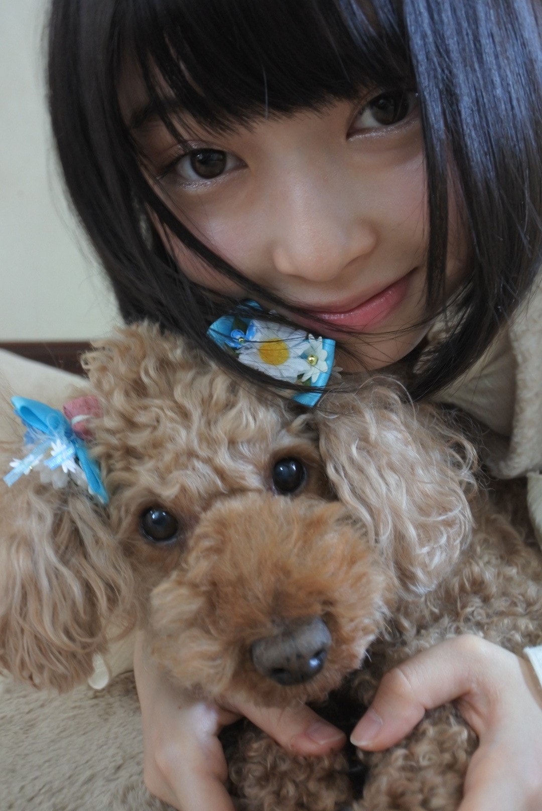 辻野かなみとくま。