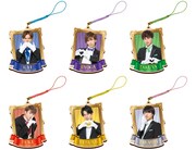 オリジナルグッズの「セガコラボカフェ 超特急 ウッドストラップ B」。