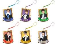 オリジナルグッズの「セガコラボカフェ 超特急 ウッドストラップ B」。