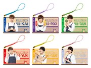 オリジナルグッズの「セガコラボカフェ 超特急 ウッドストラップ A」。