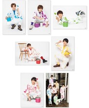 オリジナルグッズの「セガコラボカフェ 超特急 ポストカードC」。