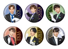 オリジナルグッズの「セガコラボカフェ 超特急 缶バッジ B」。