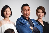 左から広末涼子、長渕剛、飯島直子。
