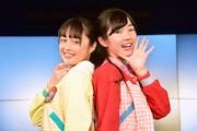 ハコムス新メンバーの依田彩花(左)と山本花奈(右)。
