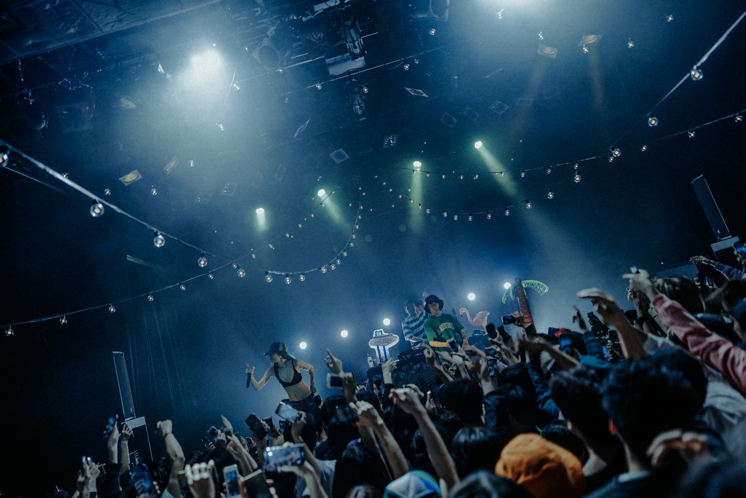 「Yurufuwa Gang & Ryan Hemsworth Asia Tour」東京・WWW X公演の様子。（Photo by Jun Yokoyama @yokoching）