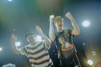 左からWardaa、ライアン・ヘムズワース。（Photo by Jun Yokoyama @yokoching）