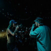 左からNENE、Ryugo Ishida。（Photo by Jun Yokoyama @yokoching）