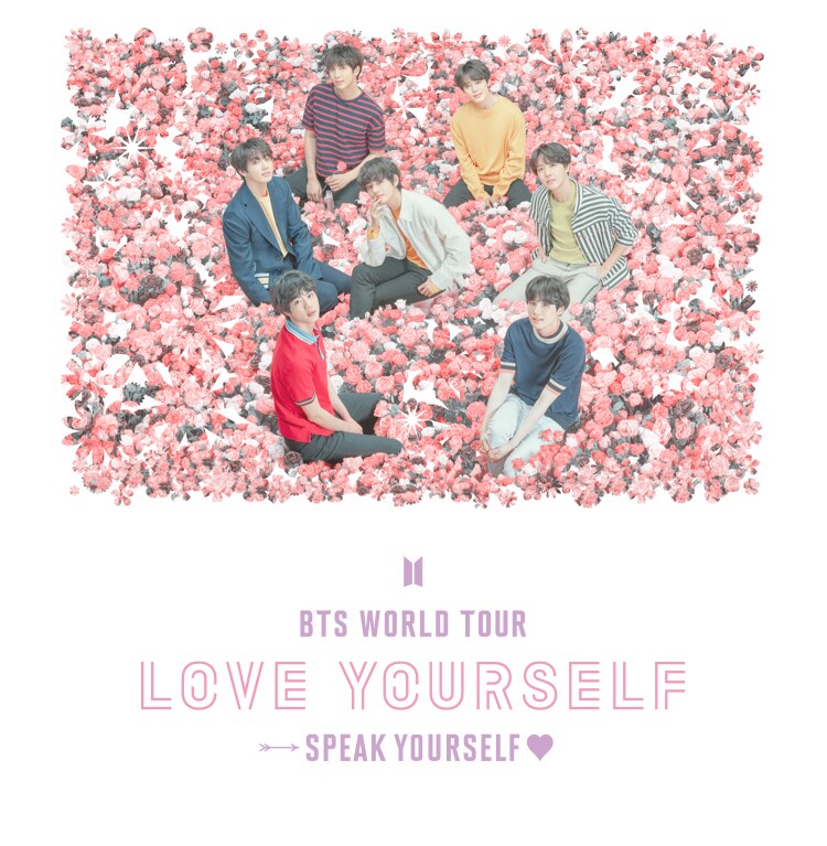 「BTS WORLD TOUR 'LOVE YOURSELF: SPEAK YOURSELF' in Wembley Stadium ディレイビューイング」ビジュアル