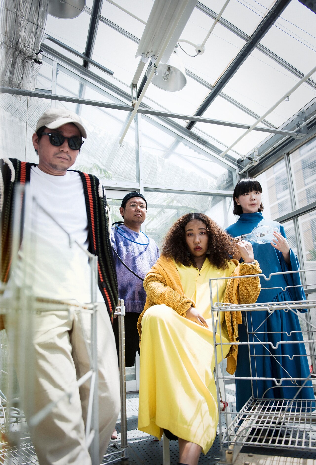 ハープ擁する4人組バンド・んoon、新作「Body」をリリース