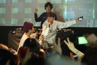 HONG￥O.JPのラストライブの様子。（撮影：大庭元）