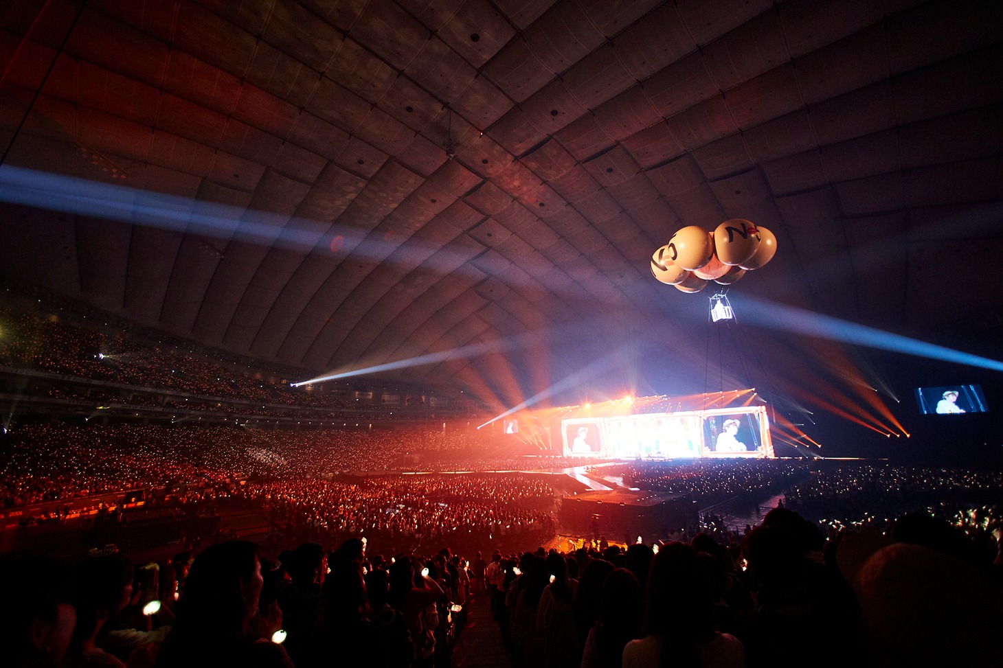 「Nissy Entertainment "5th Anniversary" BEST DOME TOUR」の様子。