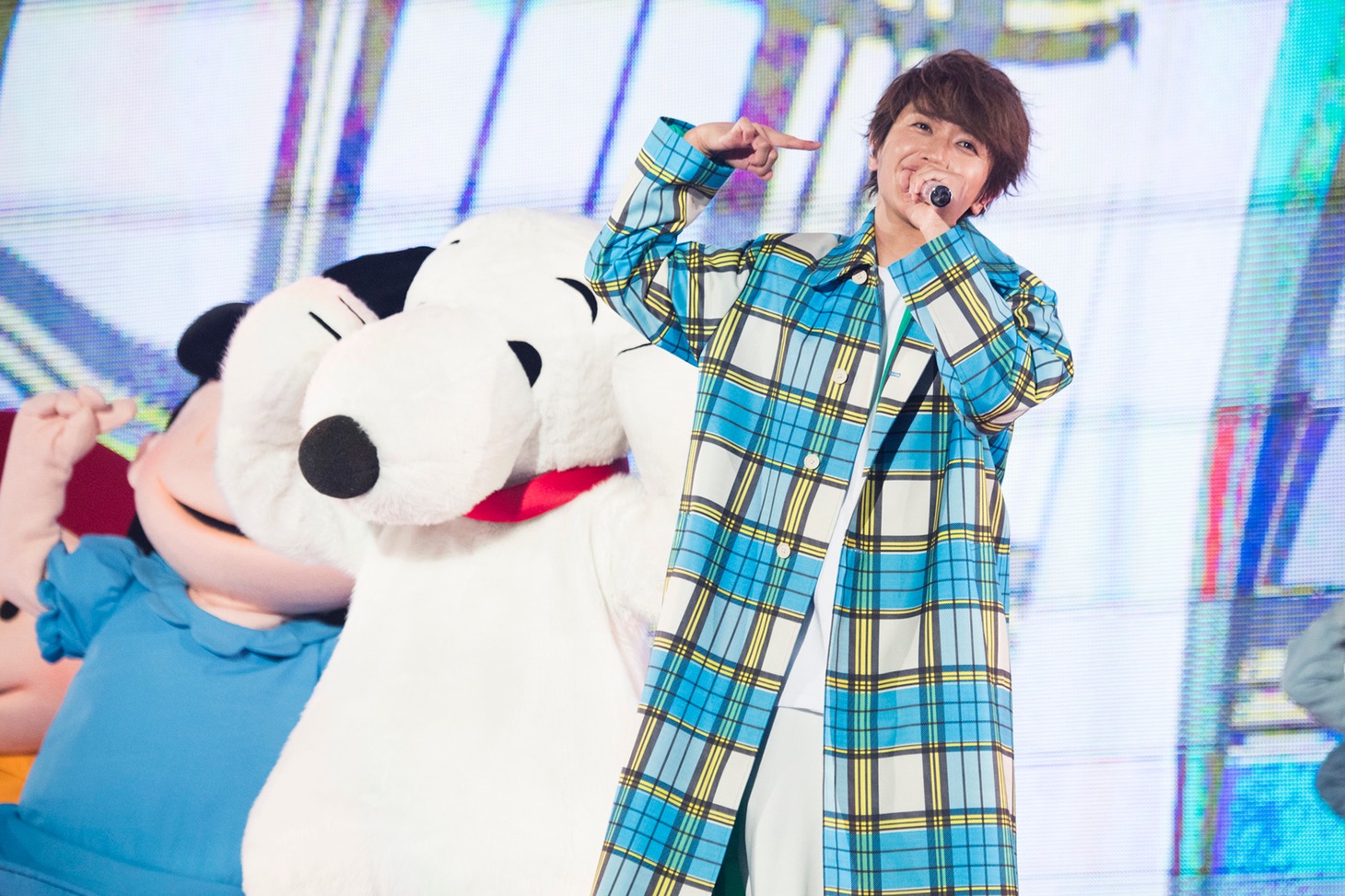 人気画像10位は「Nissy、東京ドームで見せた“Nissy Entertainment”の集大成！ツアー熱狂の終幕」より、Nissy。(c)2019 Peanuts Worldwide LLCTM & (c)Universal Studios. All rights reserved