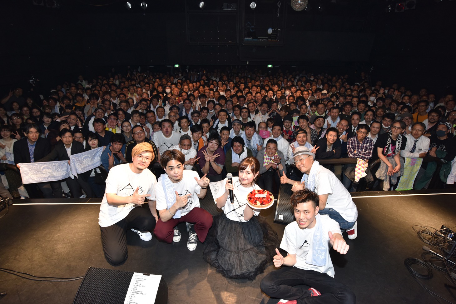 「武藤彩未 前夜祭ライブ ～平成ラストバースデー～」の様子。
