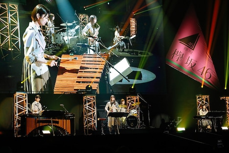 欅坂46二期生「おもてなし会」4月27日公演の様子。（撮影：上山陽介）