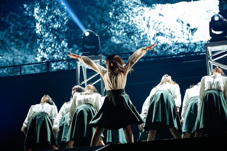 欅坂46二期生「おもてなし会」4月27日公演の様子。（撮影：上山陽介）