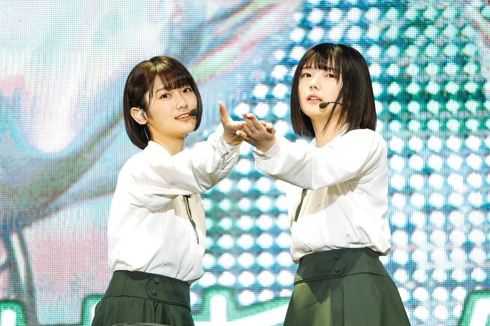 欅坂46二期生「おもてなし会」4月27日公演の様子。（撮影：上山陽介）