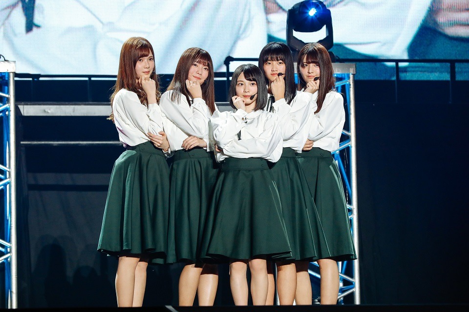 欅坂46二期生「おもてなし会」4月27日公演の様子。（撮影：上山陽介）