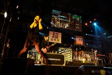 GLAYのライブの様子。