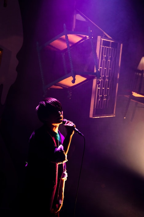 神山羊 プレミアムワンマンライブ「しあわせなおとなが眠るとき」の様子。（Photo by Ryuichi Taniura）