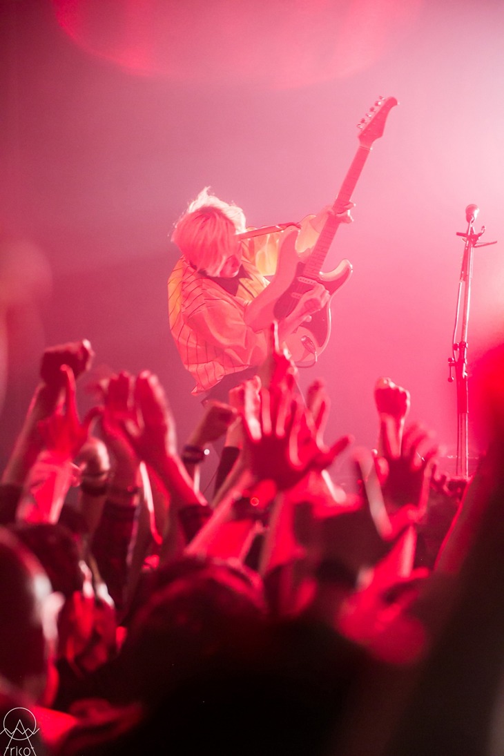 「tricotワンマン大反射祭Tour」東京・TSUTAYA O-EAST公演の様子。（提供：エイベックス・エンタテインメント）
