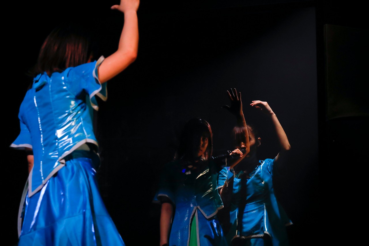 「TEAM SHACHI 1st TOUR 2019 ～タイムトレインかなた～」愛知・日本特殊陶業市民会館 ビレッジホール公演の様子。（撮影：笹森健一）