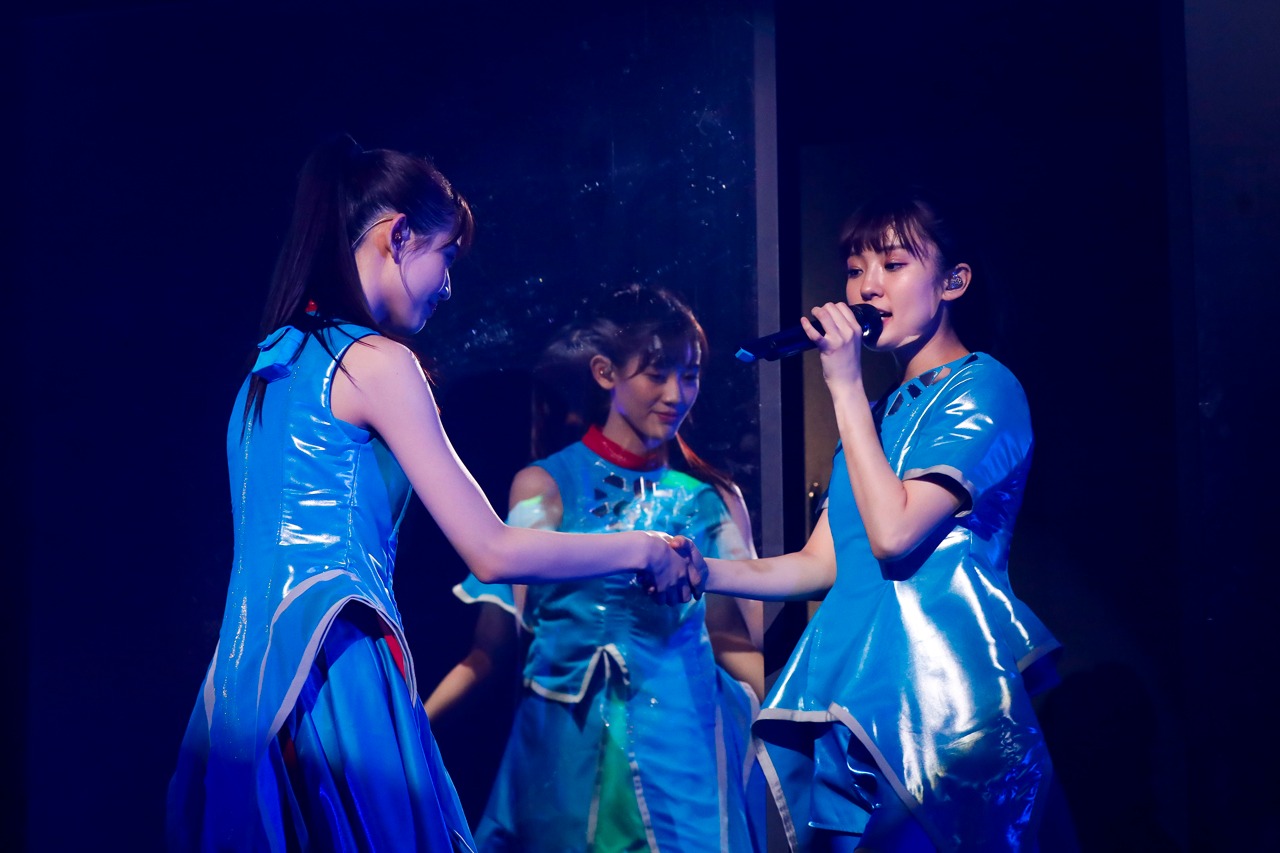 「TEAM SHACHI 1st TOUR 2019 ～タイムトレインかなた～」愛知・日本特殊陶業市民会館 ビレッジホール公演の様子。（撮影：笹森健一）