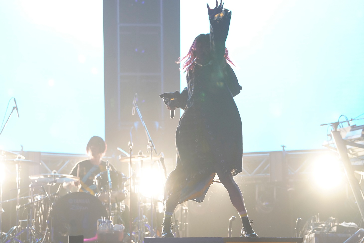 LiSA「LiVE is Smile Always～364＋JOKER～」の様子。（Photo by HAJIME KAMIIISAKA）