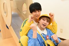 手前からユーキ、ユースケ。