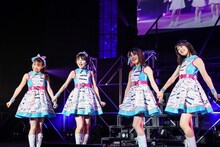 ロッカジャポニカ「ROCK A JAPONICA "FRONTIER" LIVE ～中野サンプラザ 平成最後のアイドルコンサート～」の様子。