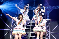 ロッカジャポニカ「ROCK A JAPONICA "FRONTIER" LIVE ～中野サンプラザ 平成最後のアイドルコンサート～」の様子。