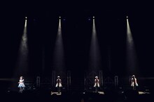 ロッカジャポニカ「ROCK A JAPONICA "FRONTIER" LIVE ～中野サンプラザ 平成最後のアイドルコンサート～」の様子。