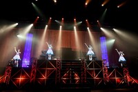 ロッカジャポニカ「ROCK A JAPONICA "FRONTIER" LIVE ～中野サンプラザ 平成最後のアイドルコンサート～」の様子。